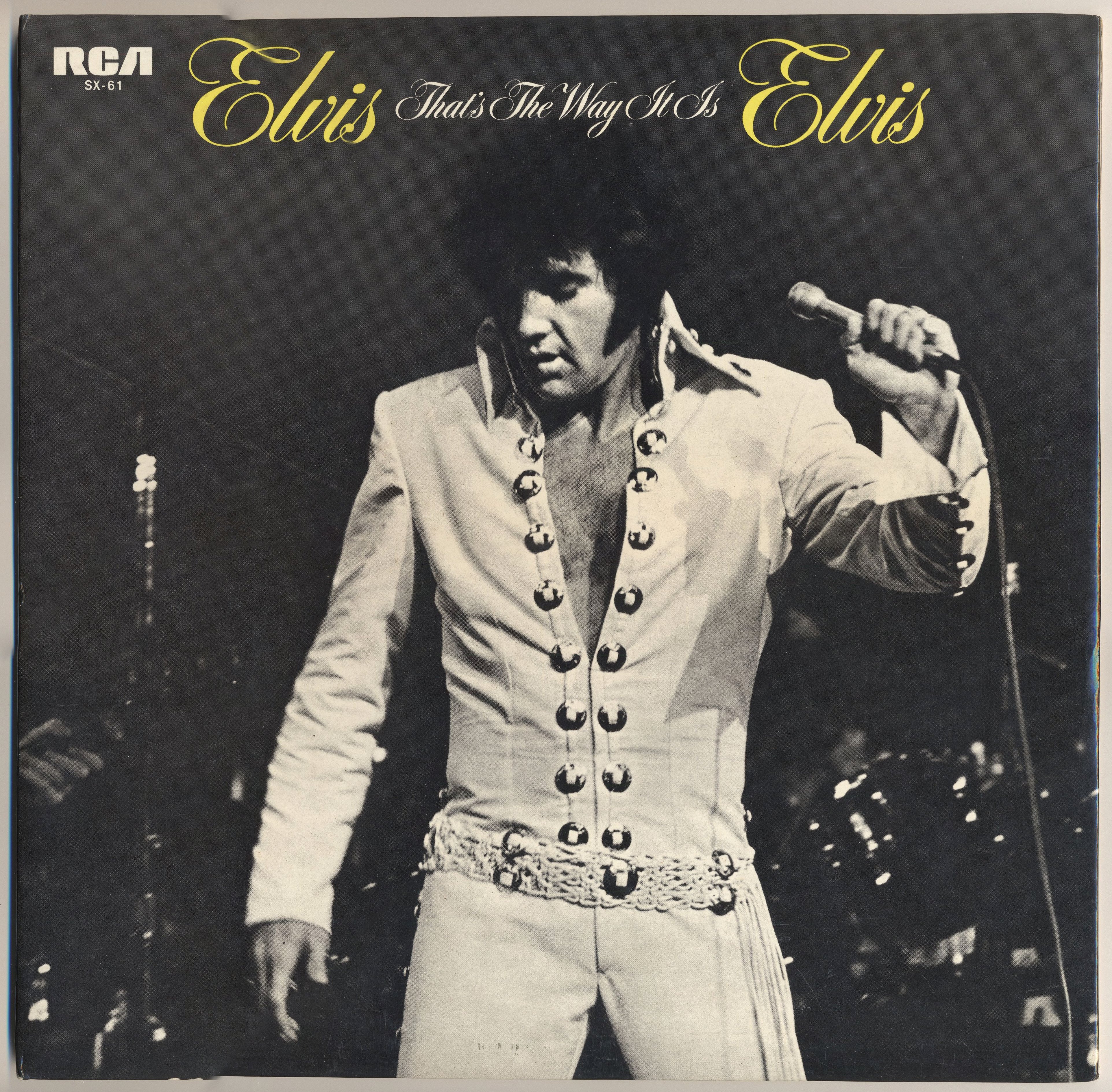 Elvis Presley  Thats The Way It Is : LP Front